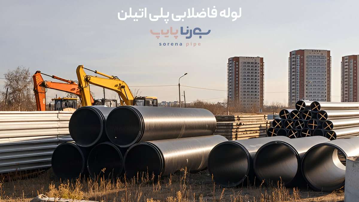 لوله فاضلابی پلی اتیلن
